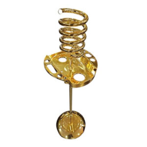 Hair-dryer-stand-gold