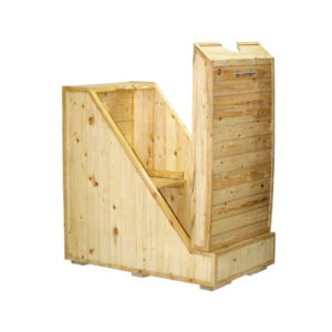 Wooden Body steam cabin